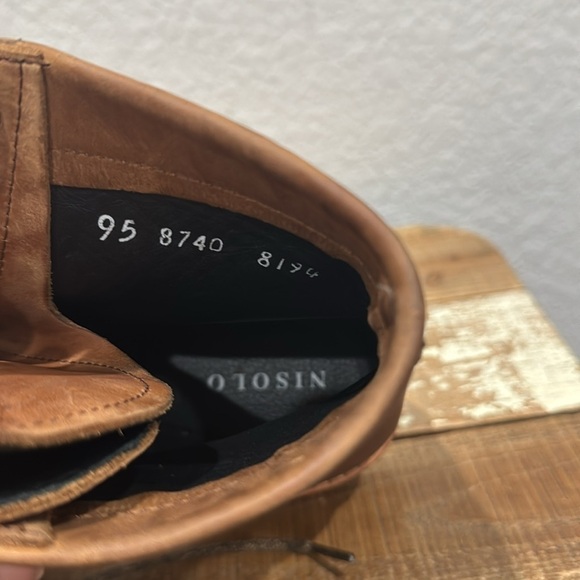 Nisolo Amalia Leather Combat Boots  Size 9.5 - Picture 9 of 9